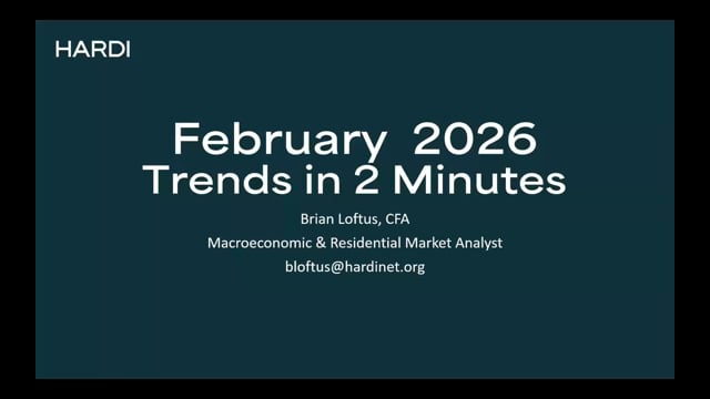 HVAC Trends in 2 Minutes: February 2026 Data