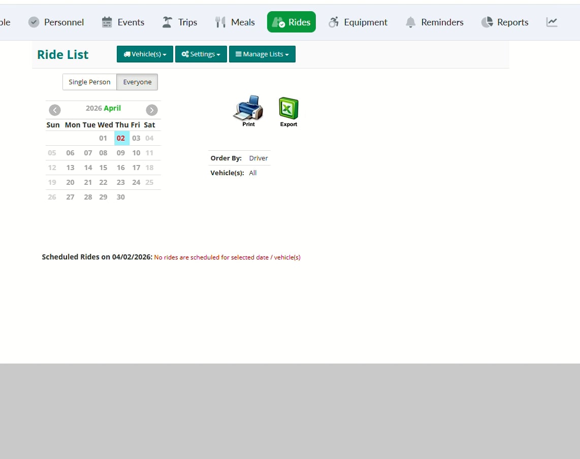Bug: Legacy Rides Export, Custom Date Range Not Opening Calendar ...