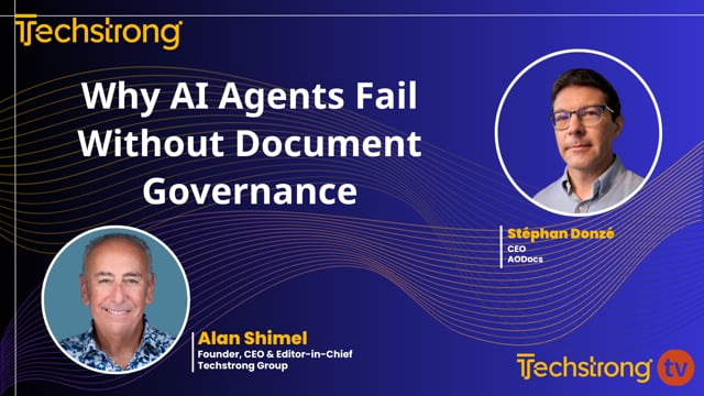 Why AI Agents Fail Without Document Governance | Stéphan Donzé, CEO of AODocs