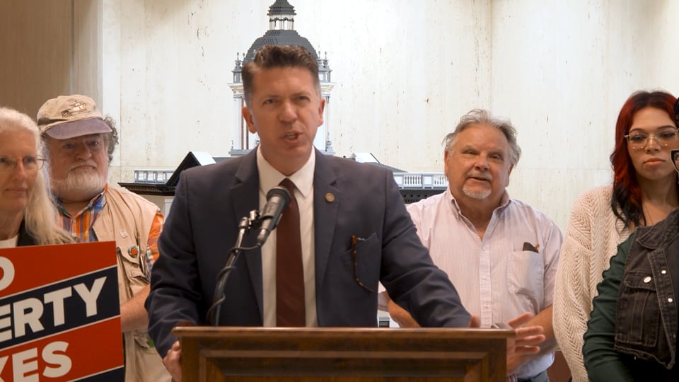 Rep Chamberlin Press Conference Property Taxes 4.1.26