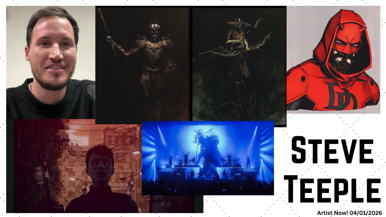 Artists Now! Steve Teeple April 1st, 2026 | Videos & Movies on Vimeo