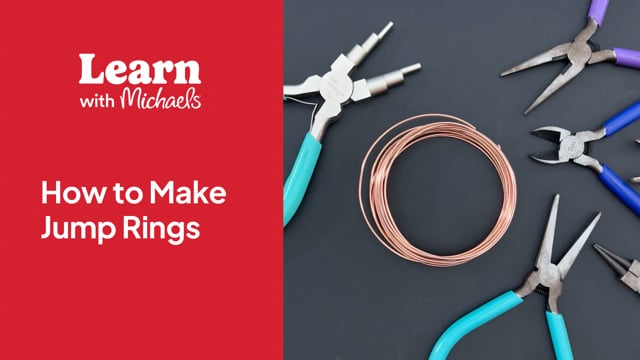 How to Make Jump Rings Expert-Led Craft Tutorial On-Demand | Michaels