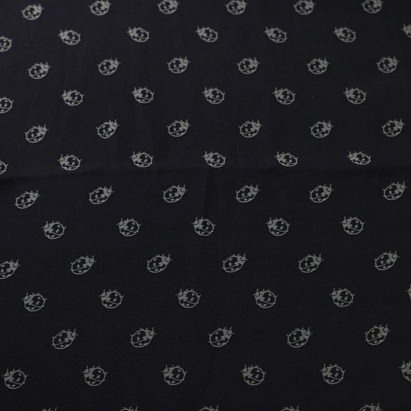 Vidéo: Jacquard - Coccinelles grises fond marine