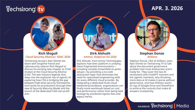 Techstrong TV April 3, 2026