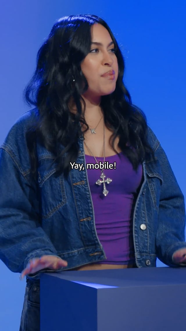 Video still from Adobe Premiere Mobile 9x16