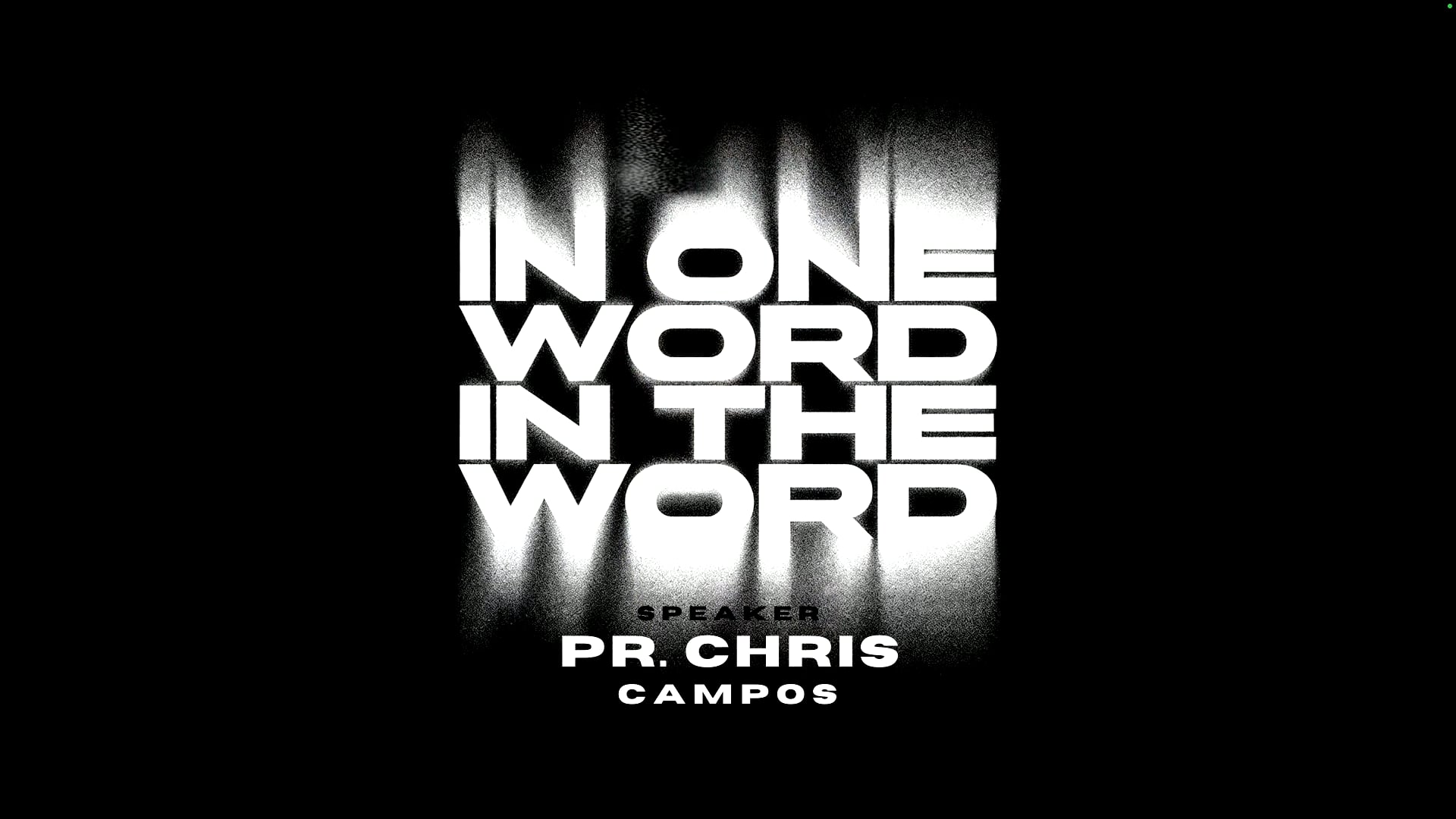 In One Word, In The Word, Pt 8 // 'Centre' (Chris Campos)