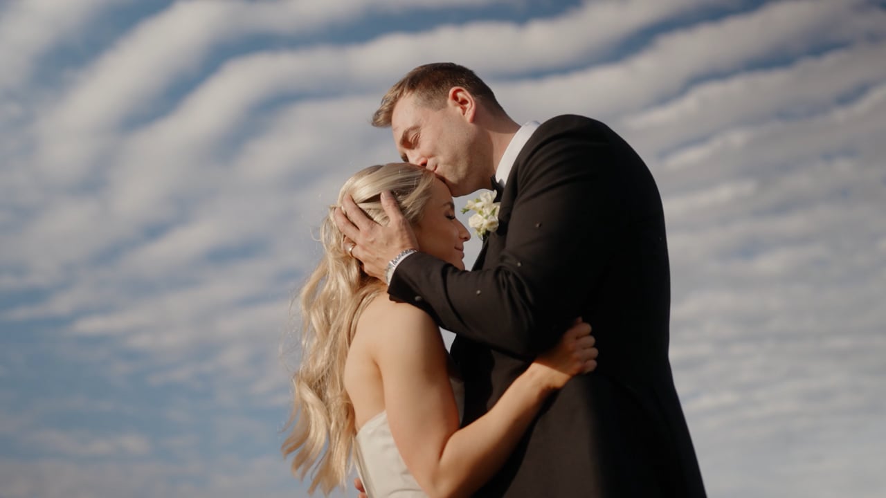 Still from Georgia and Harry's Mudgee wedding film