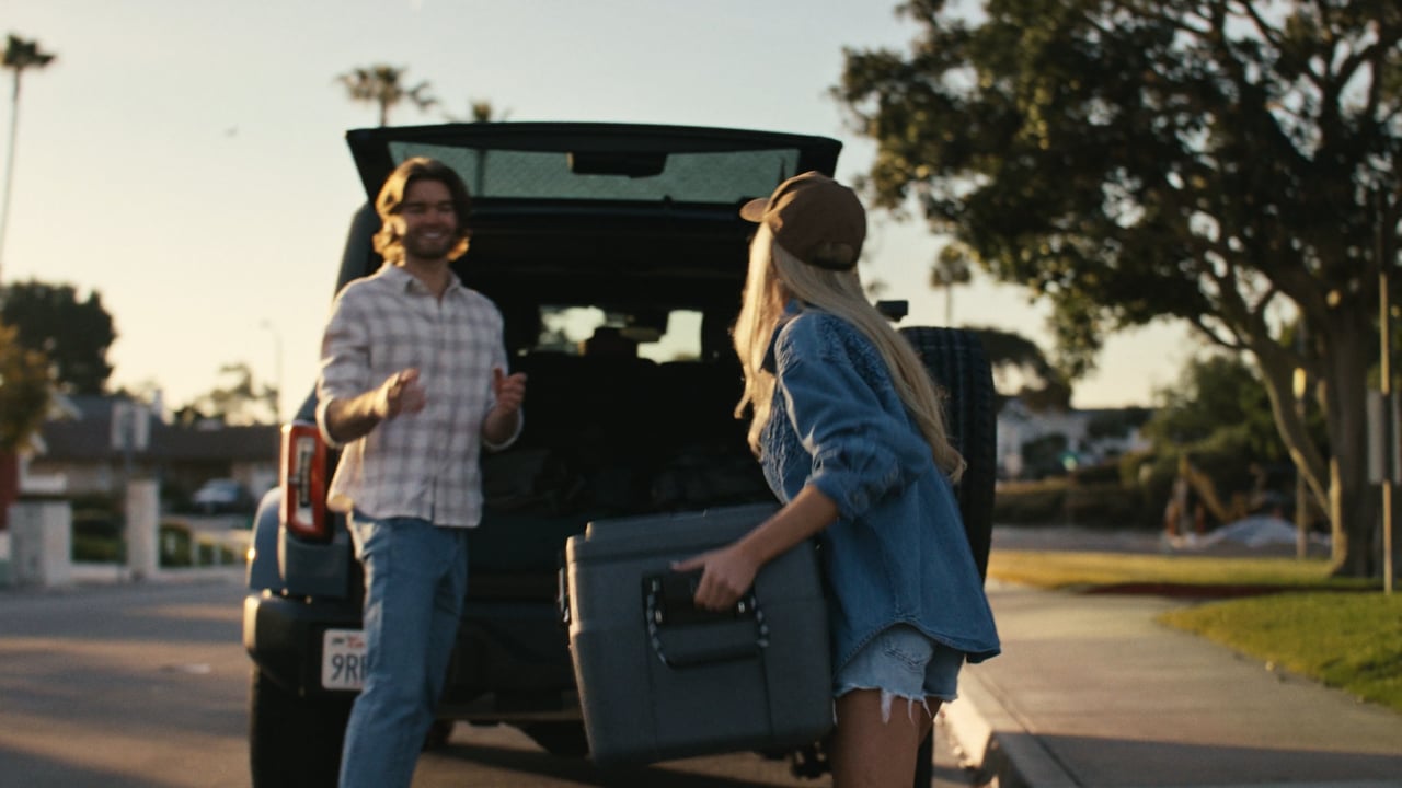 Rugged Road Ford Commercial — still frame