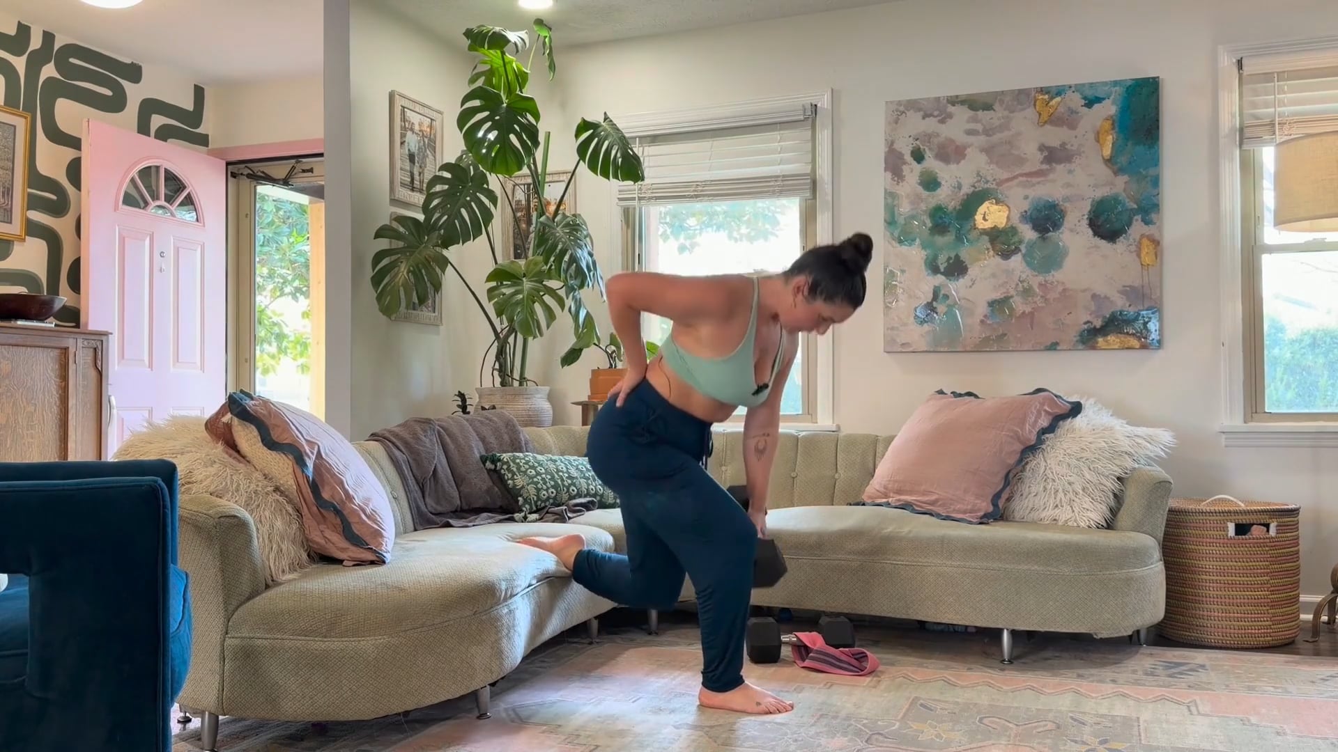 Lower Body Strength - Band + Heavy Weight - 71