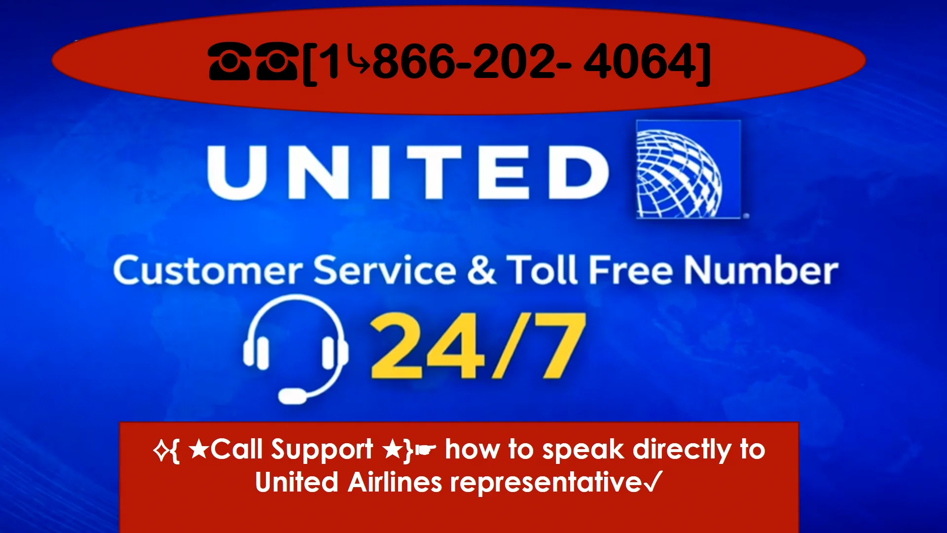 ★✈✪Official GUIDE★∵How Do I Contact ➡ United Airlines ☚ Customer Support✓