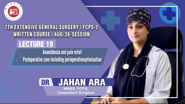 Lecture-19 || Dr Jahan ara