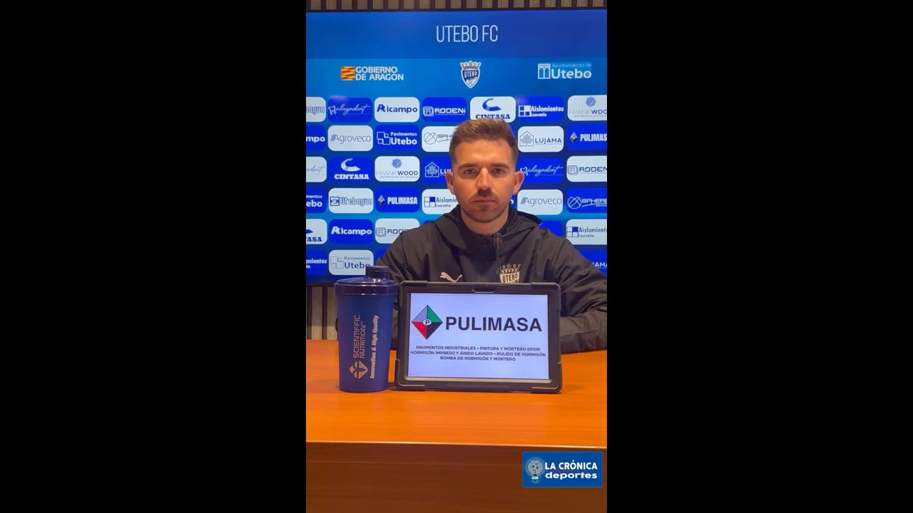 LA PREVIA / SD Gernika - Utebo FC / JUAN CASAJÚS (Entrenador Utebo) Jor. 30 - Segunda Rfef Gr. 2 / Fuente: Facebook Utebo FC
