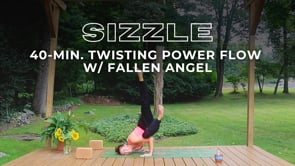 *NEW* 40-Min. Twisting power flow w/ binding + arm balances