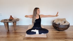 Energy Shift Qi Gong: Sitting Archer with 3 Breaths