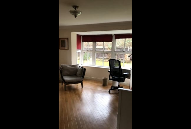 Video 1: Entrance hall with shared family room and garden visible.