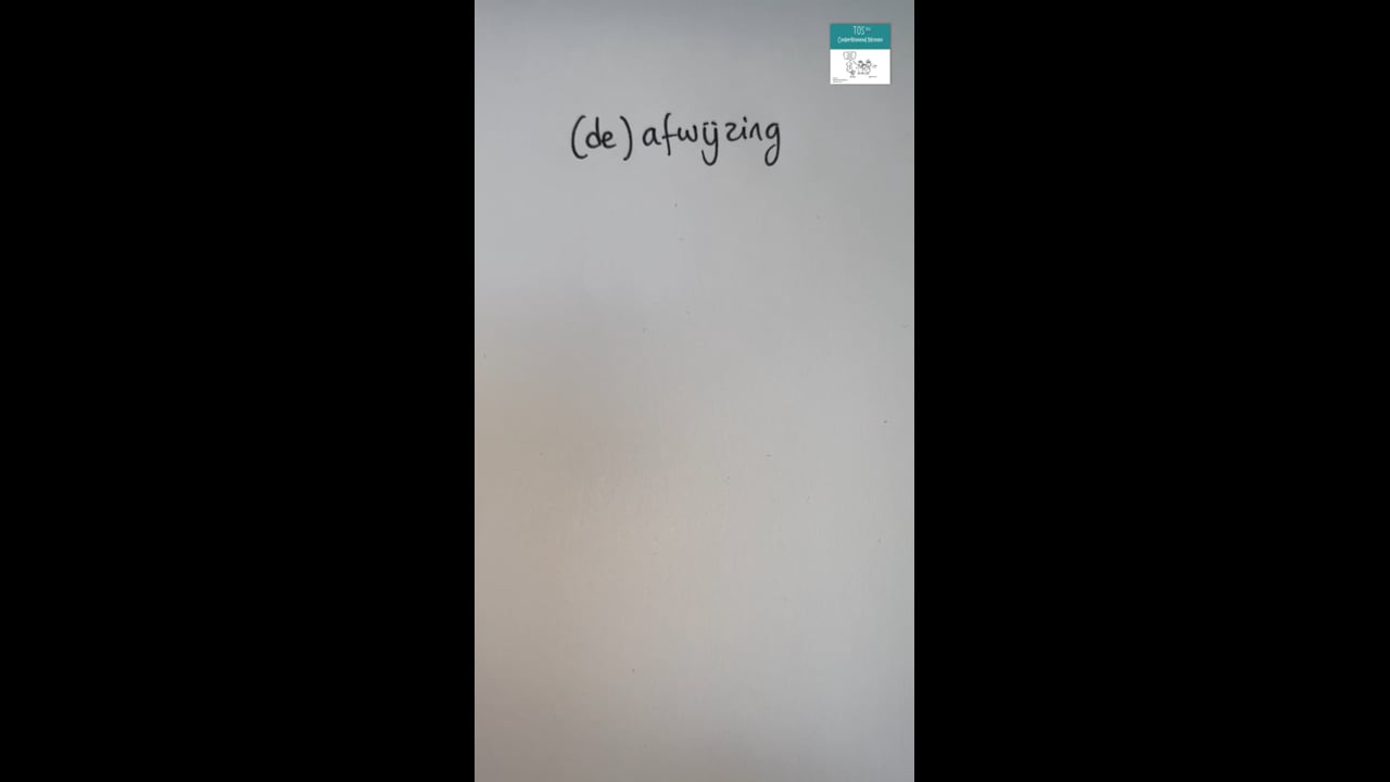 Afwijzing (de) bv verkering
