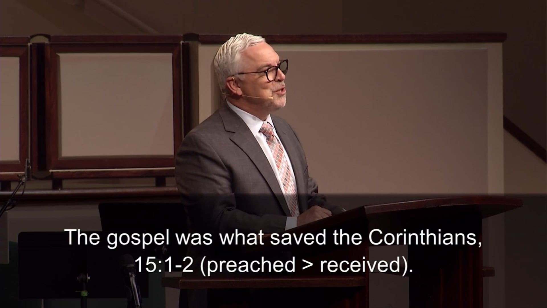 3.29.2026 | Christ Died for Our Sins: Good News Required Substitution