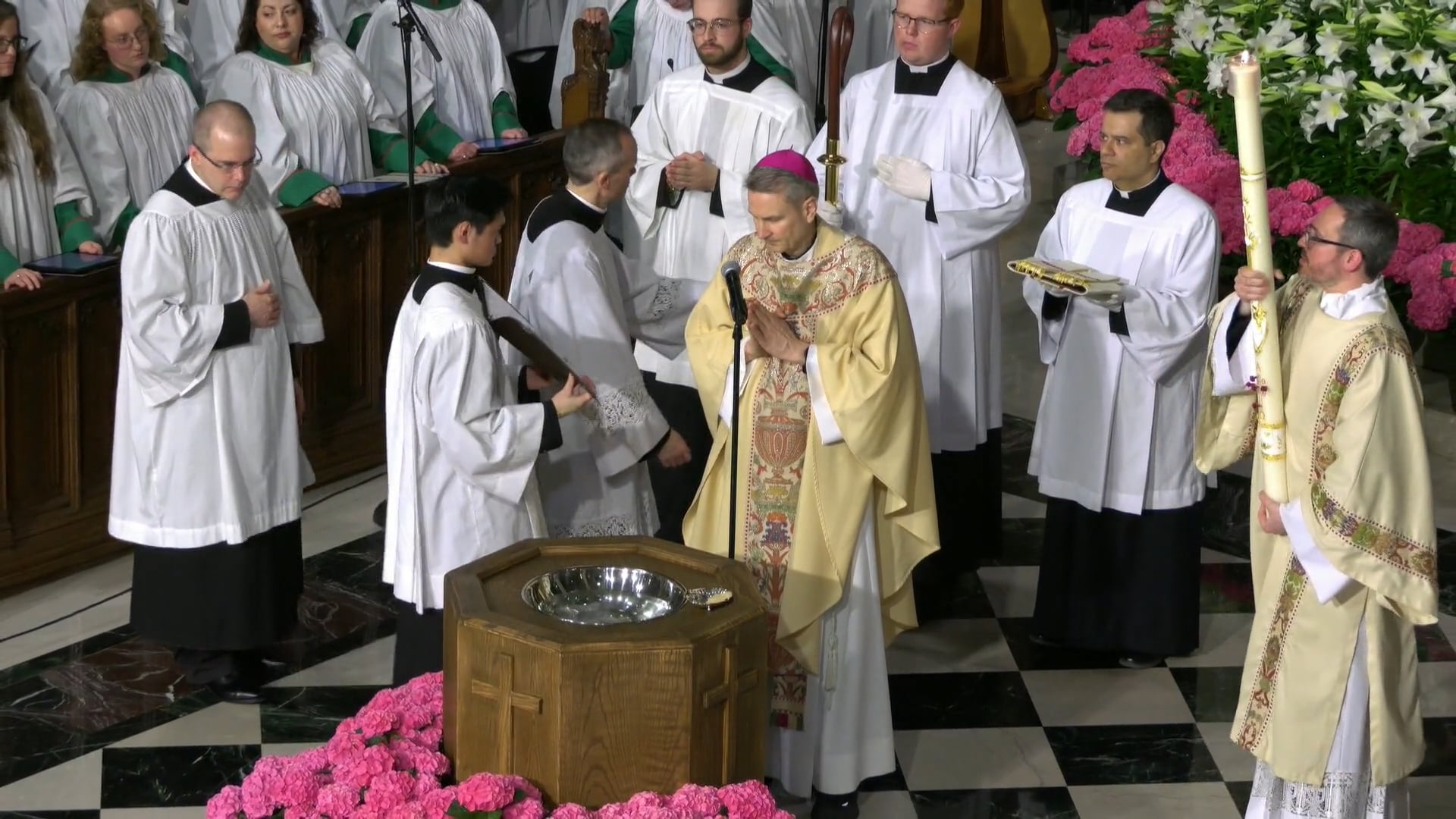 Easter Vigil from St. Patrick’s Cathedral
