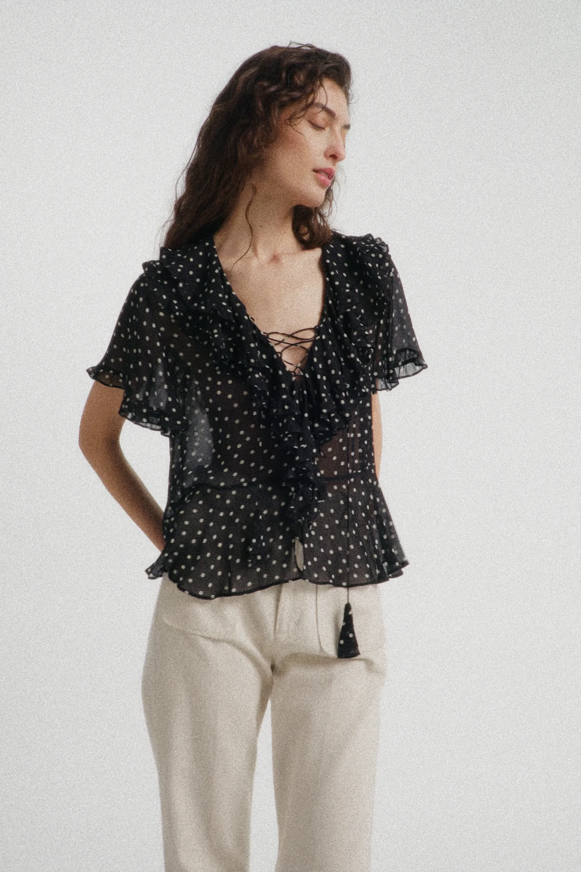 DANCING DOTS blouse | Dorothee Schumacher