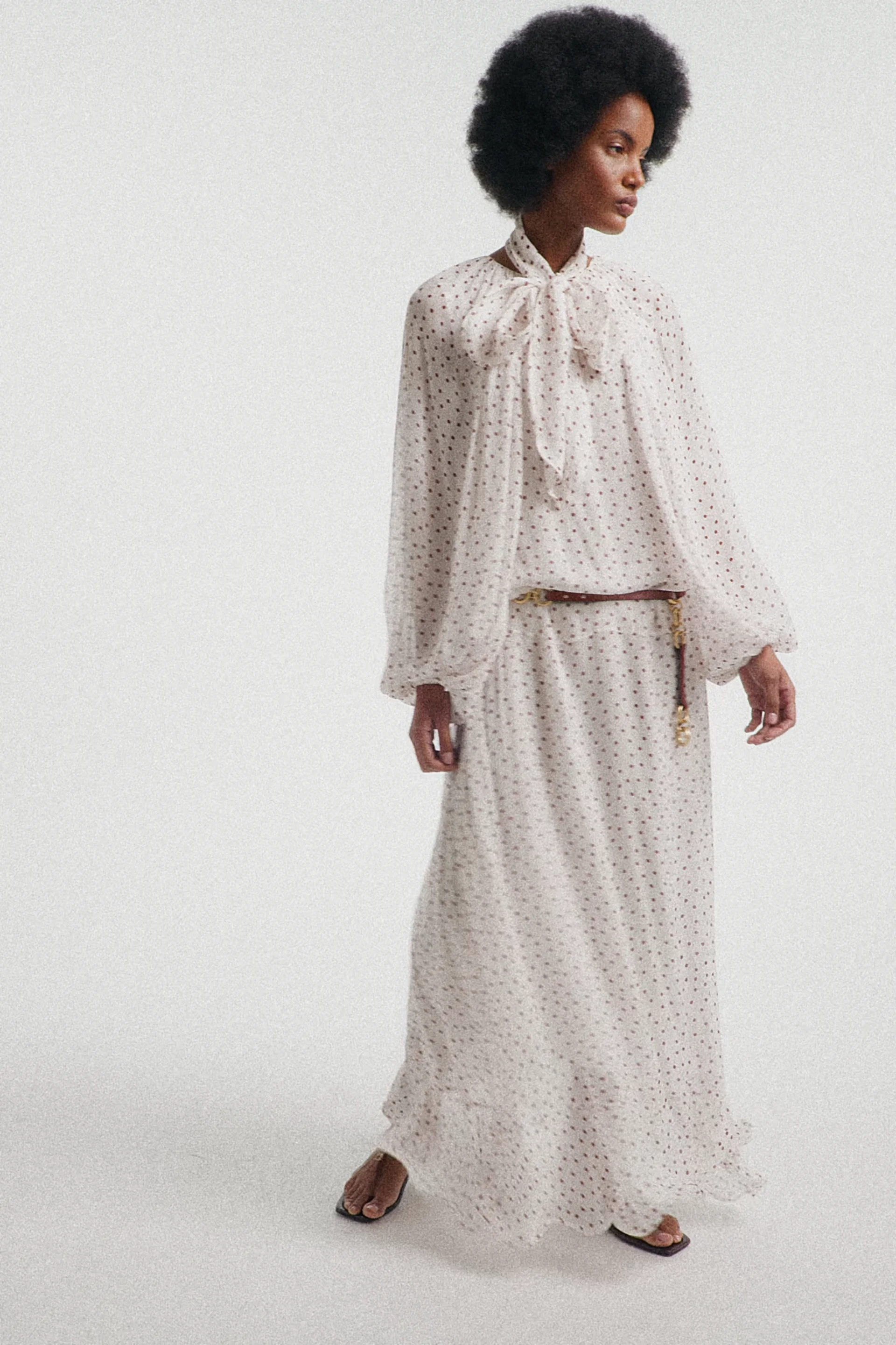CRACKLE SHINE chain belt | Dorothee Schumacher