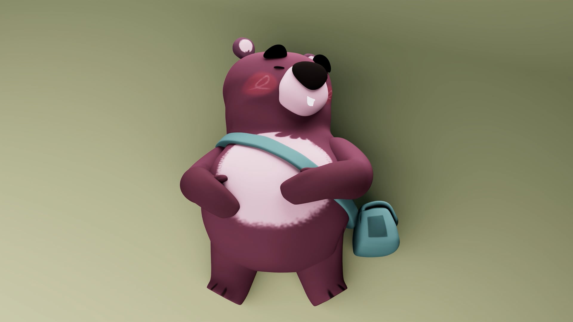 nunaka: my village - bear sleeping