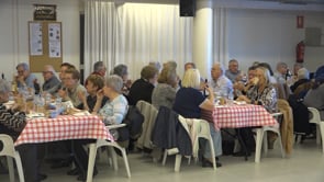Excel·lent assistència al berenar de Setmana Santa del Casal dels Jubilats