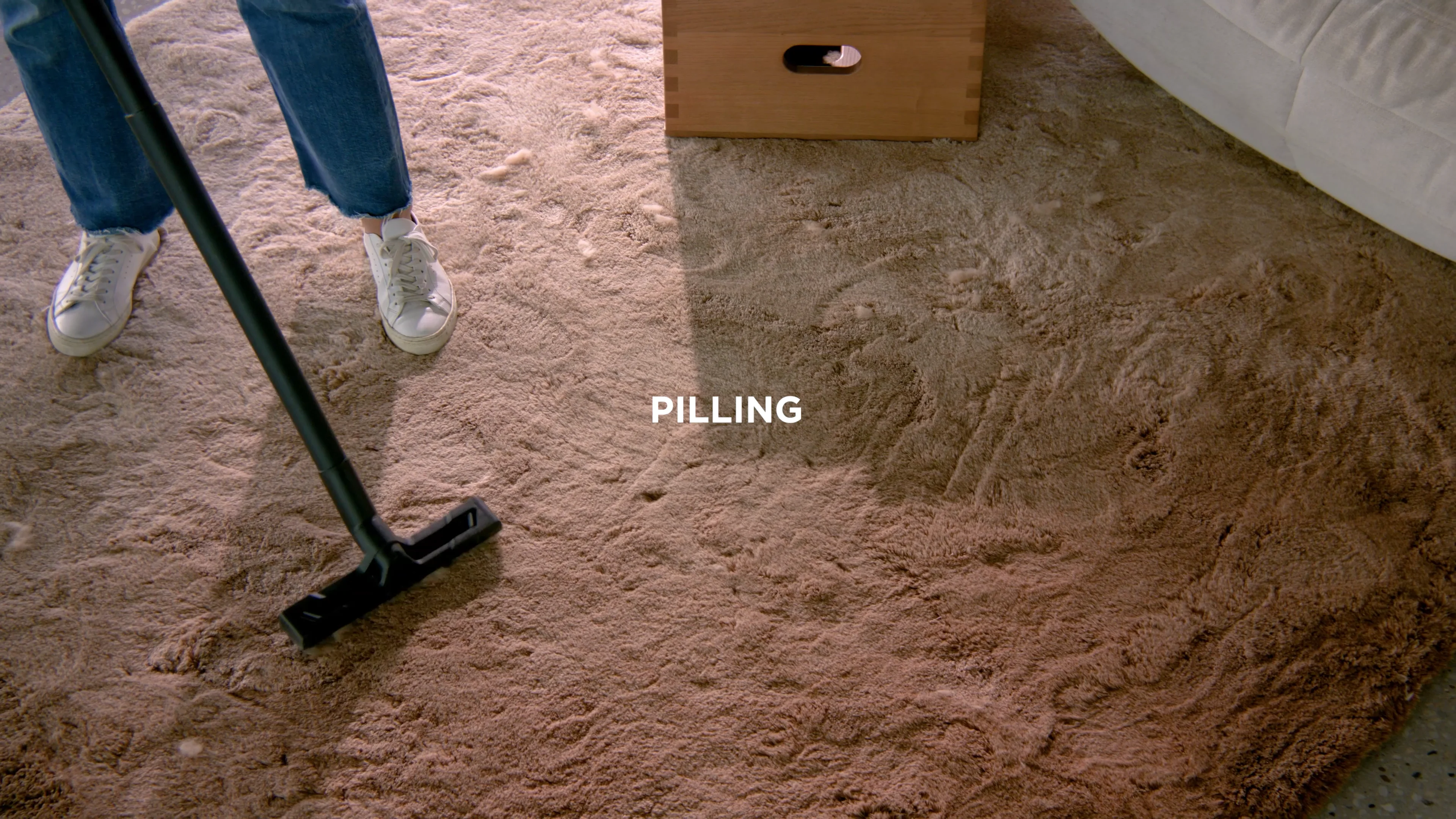 What to do with a shedding rug
