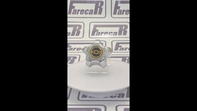 CALOTA CROMADA MIOLO RODA MODELO EXECUTIVE ORIGINAL GM 93286161 BLAZER S10 2001 2002