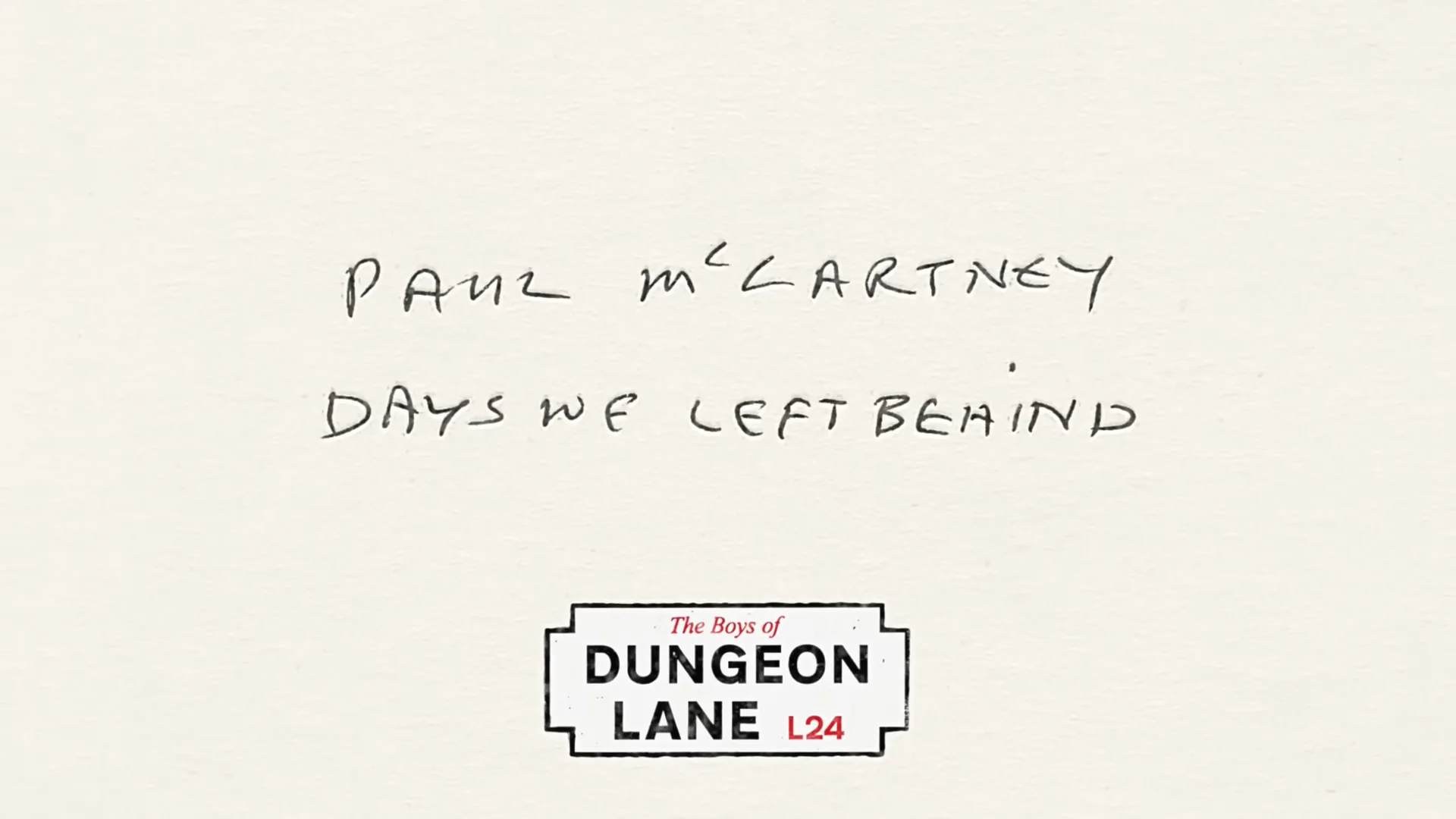 Paul McCartney - The Boys of Dungeon Lane [Indie Exclusive Pink