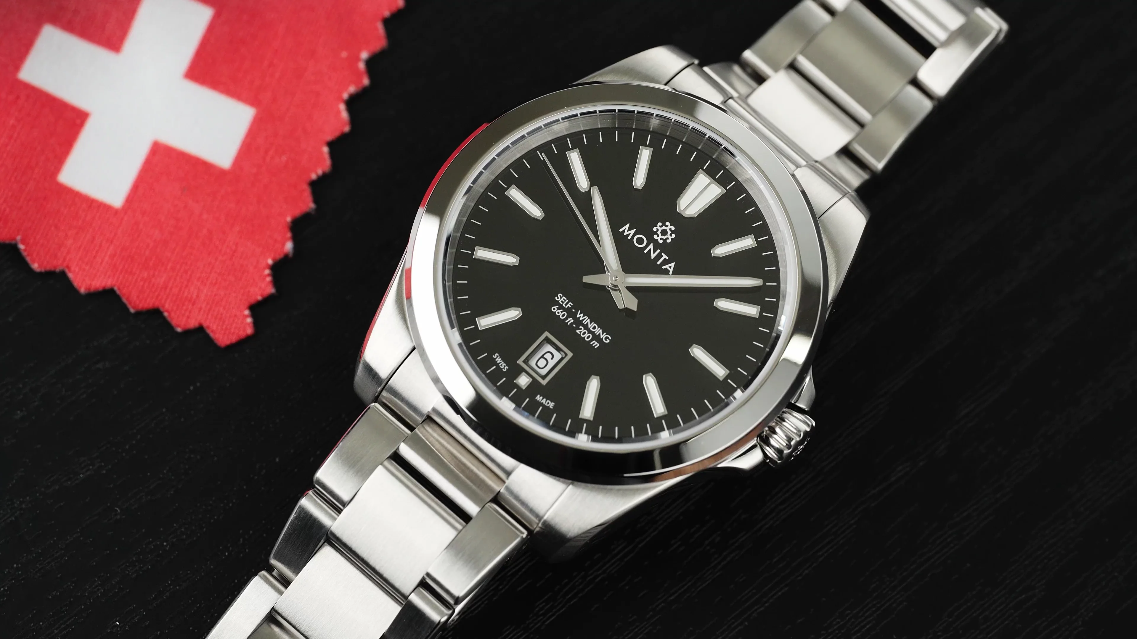 Monta Noble 40, Black Dial – MONTA Watch