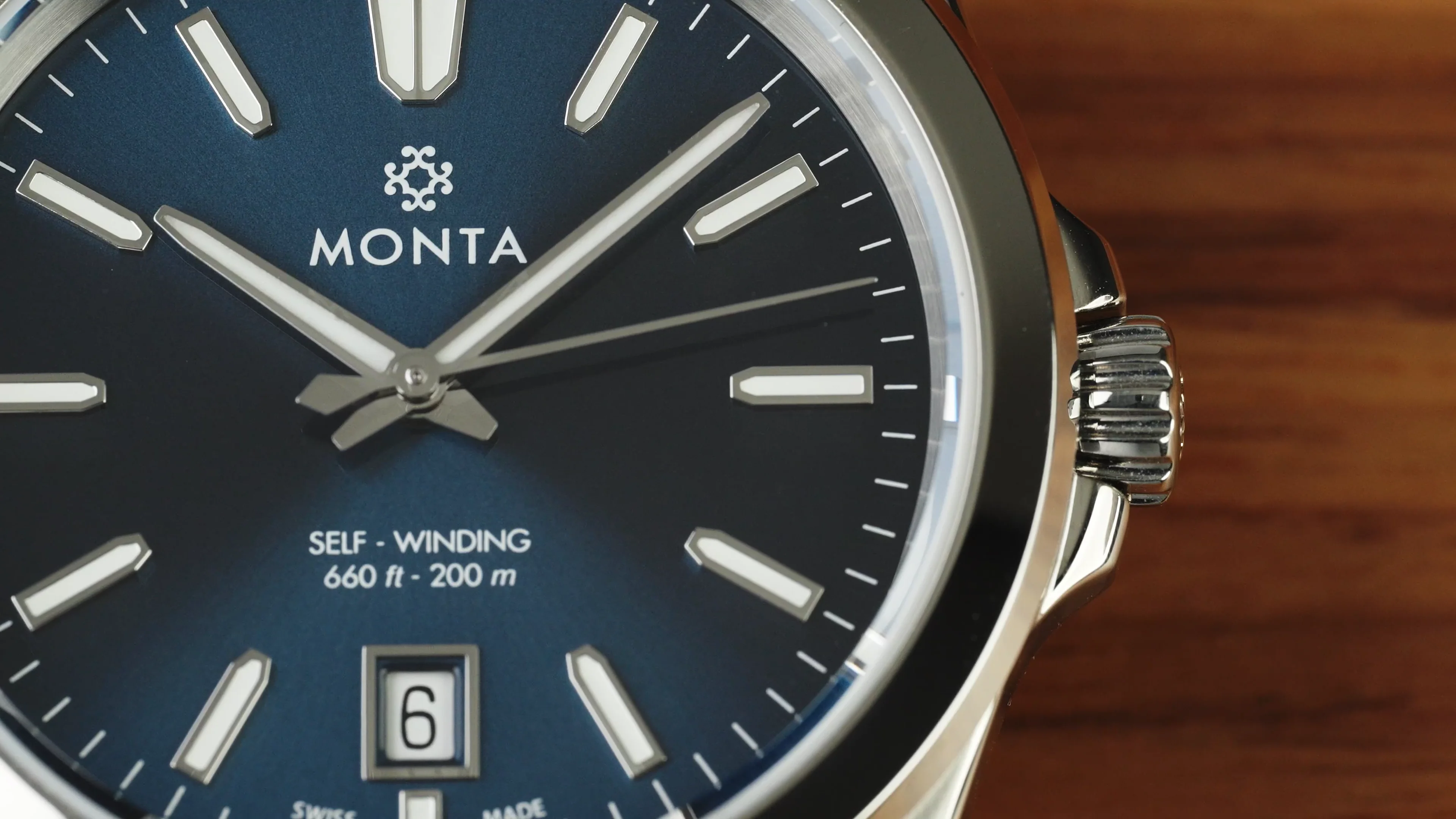 Monta Noble 40, Blue Dial – MONTA Watch