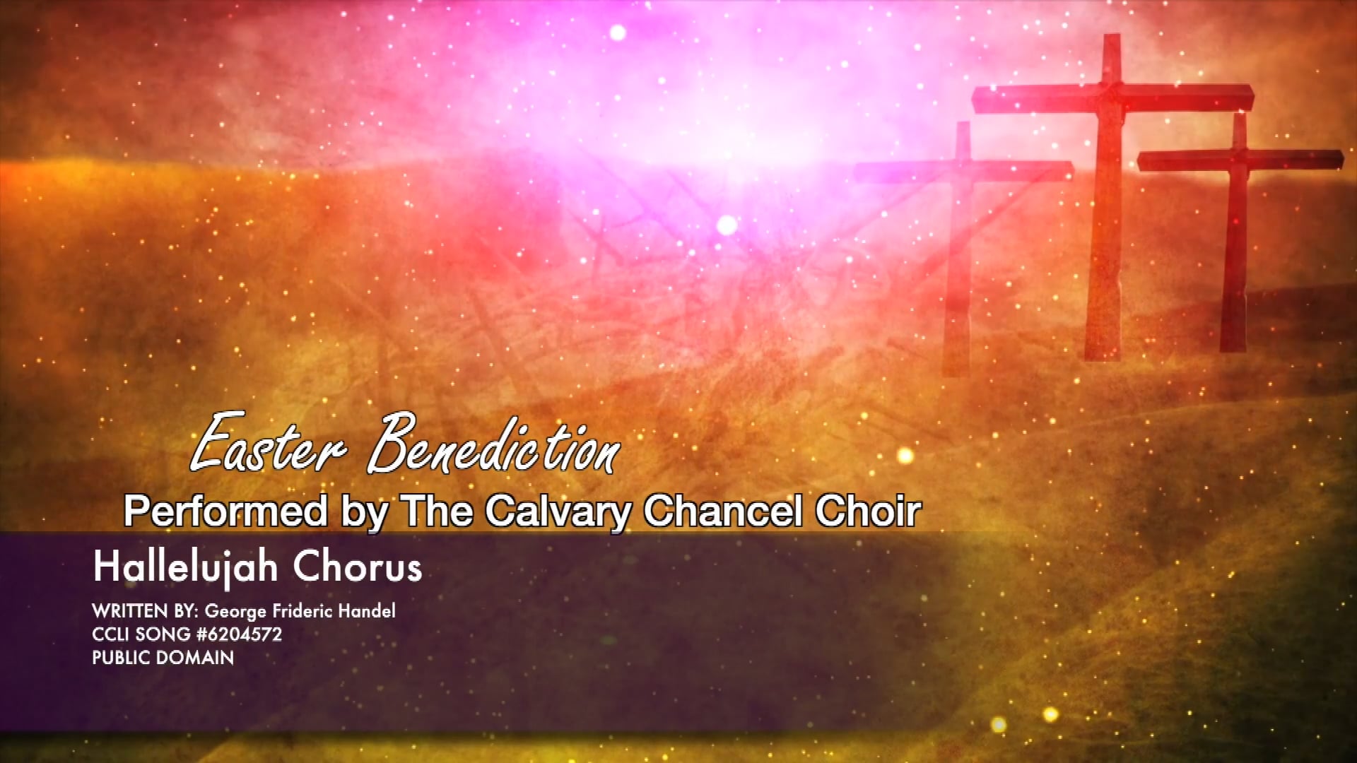 4-5-26 Hallelujah Chorus - POSTLUDE EASTER 2026 | Videos & Movies on Vimeo