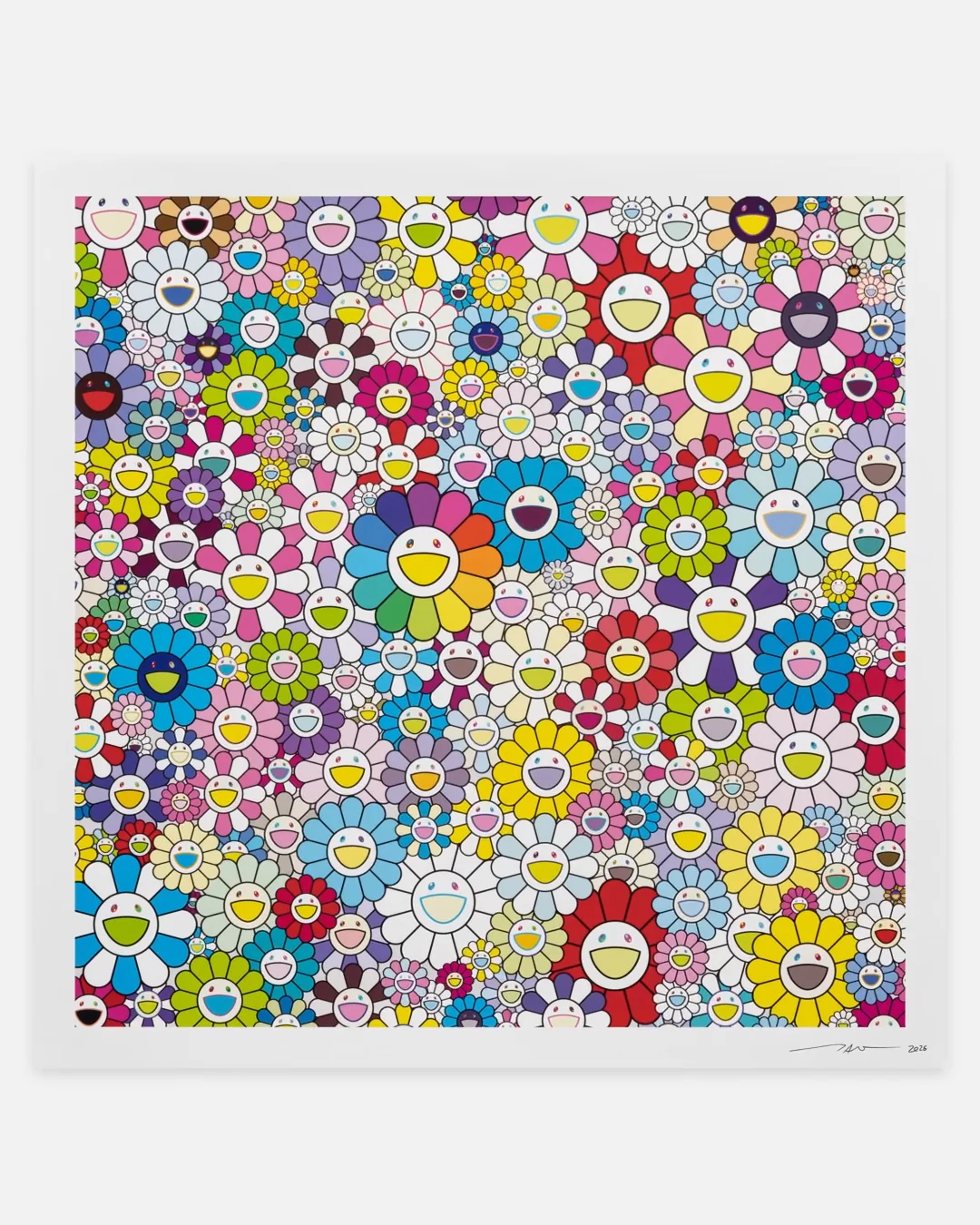 Flowers of Heaven, 2018 by Takashi Murakami