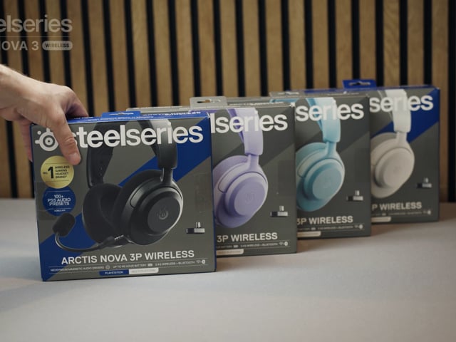 SteelSeries Arctis Nova 3P Wireless Aqua - 1324094 - zdjęcie 2