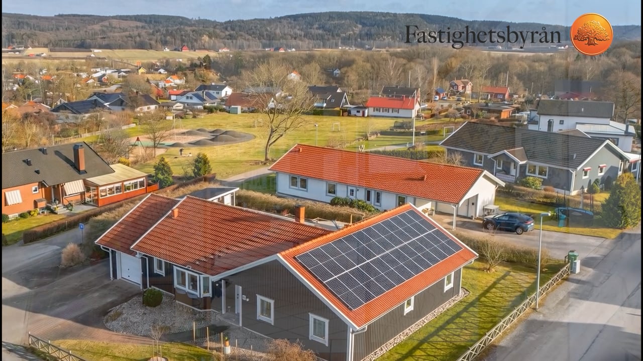 5 rum Villa på Sågvägen 50 Derome Varbergs kommun - video