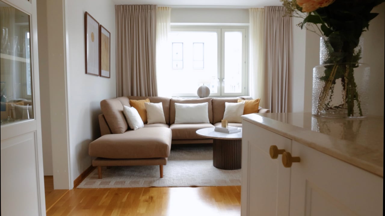 4 rum Lägenhet på Hedenströms väg 15 Tollare Nacka kommun - video