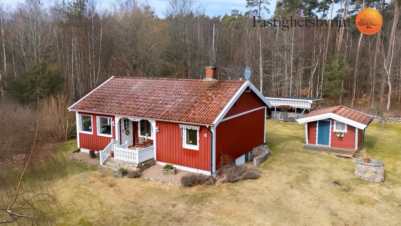 3 rum Villa på Espeviksvägen 26 Espevik Varbergs kommun - video