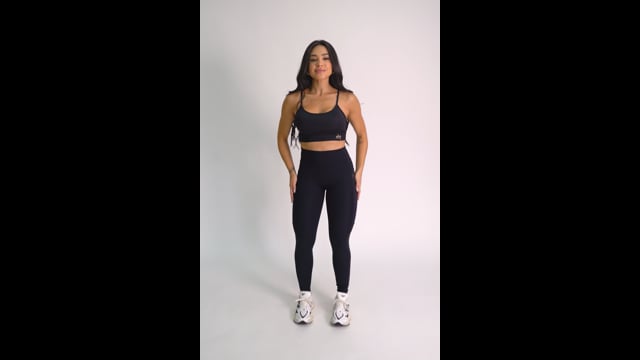 Legging Com Bolso Básica Preta JuPxt