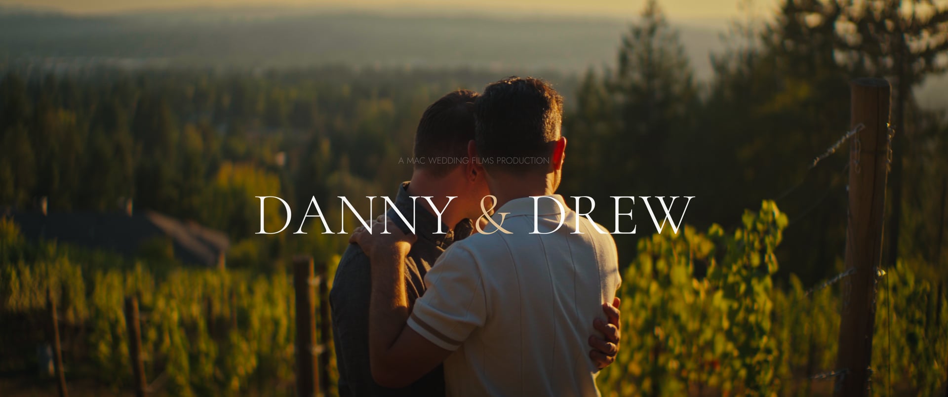 Title card from Danny and Drew, a feature documentary