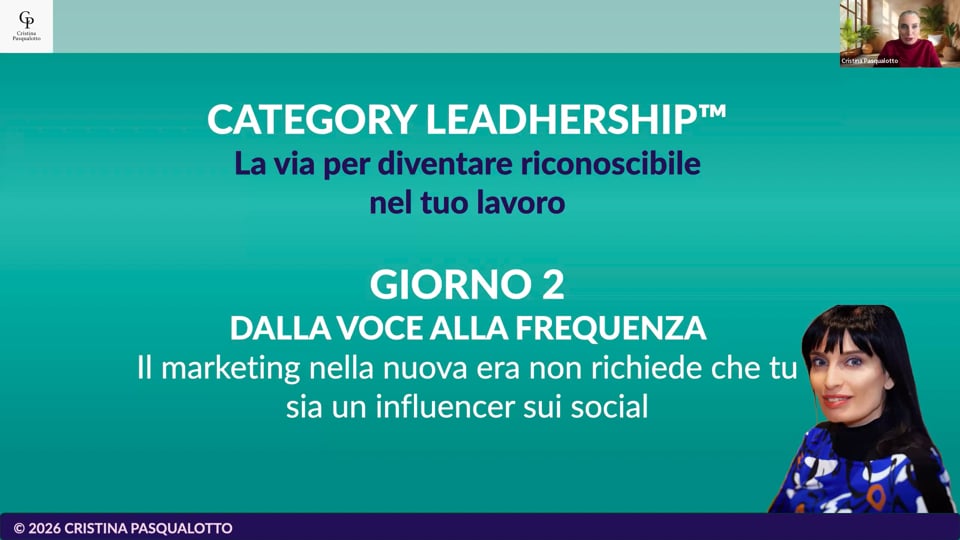 MASTERCLASS_CategoryLeadHership_Dalla voce alla frequenza
