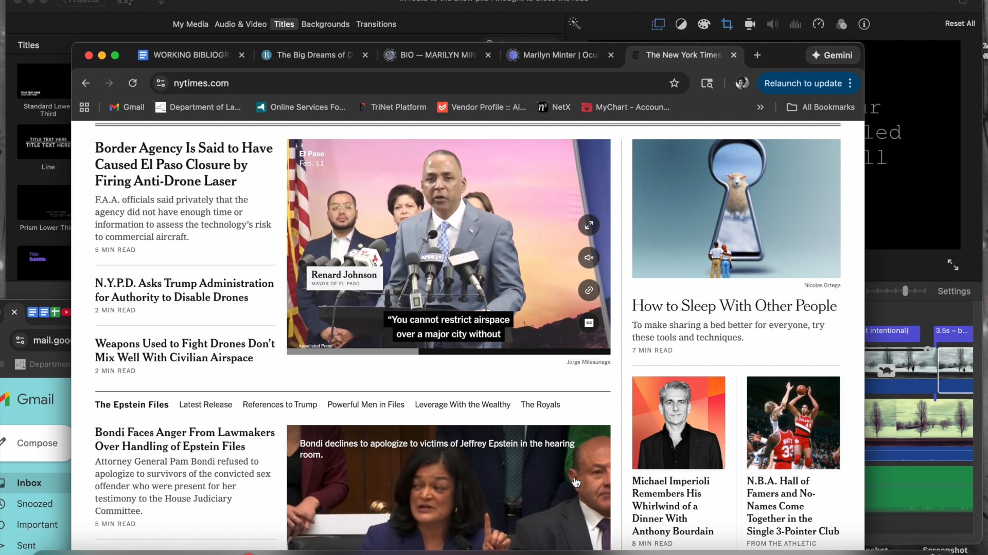 in route to the snowpile, a detour, 2026