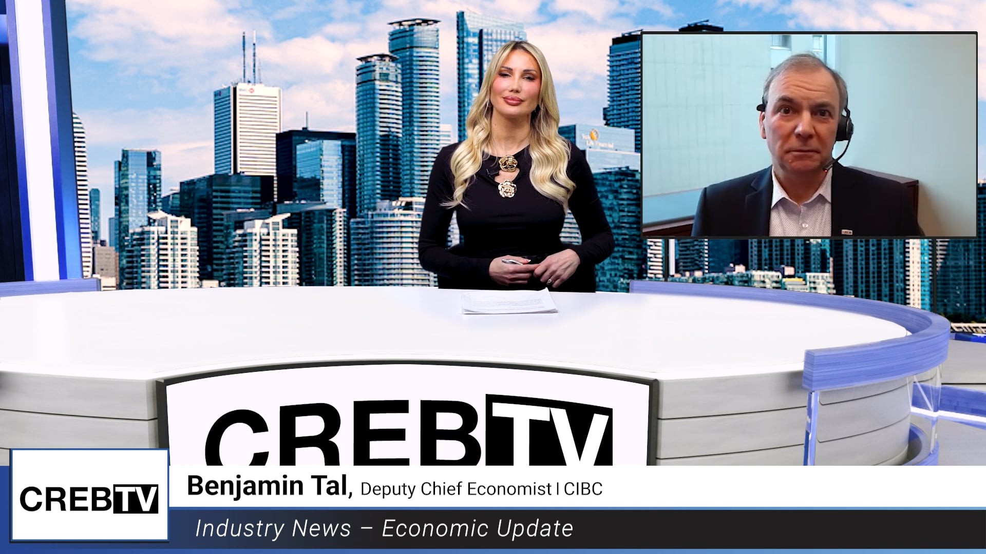 CREBTV S3 E2 _Seg1 with Benjamin Tal, Deputy Chief Economist at CIBC