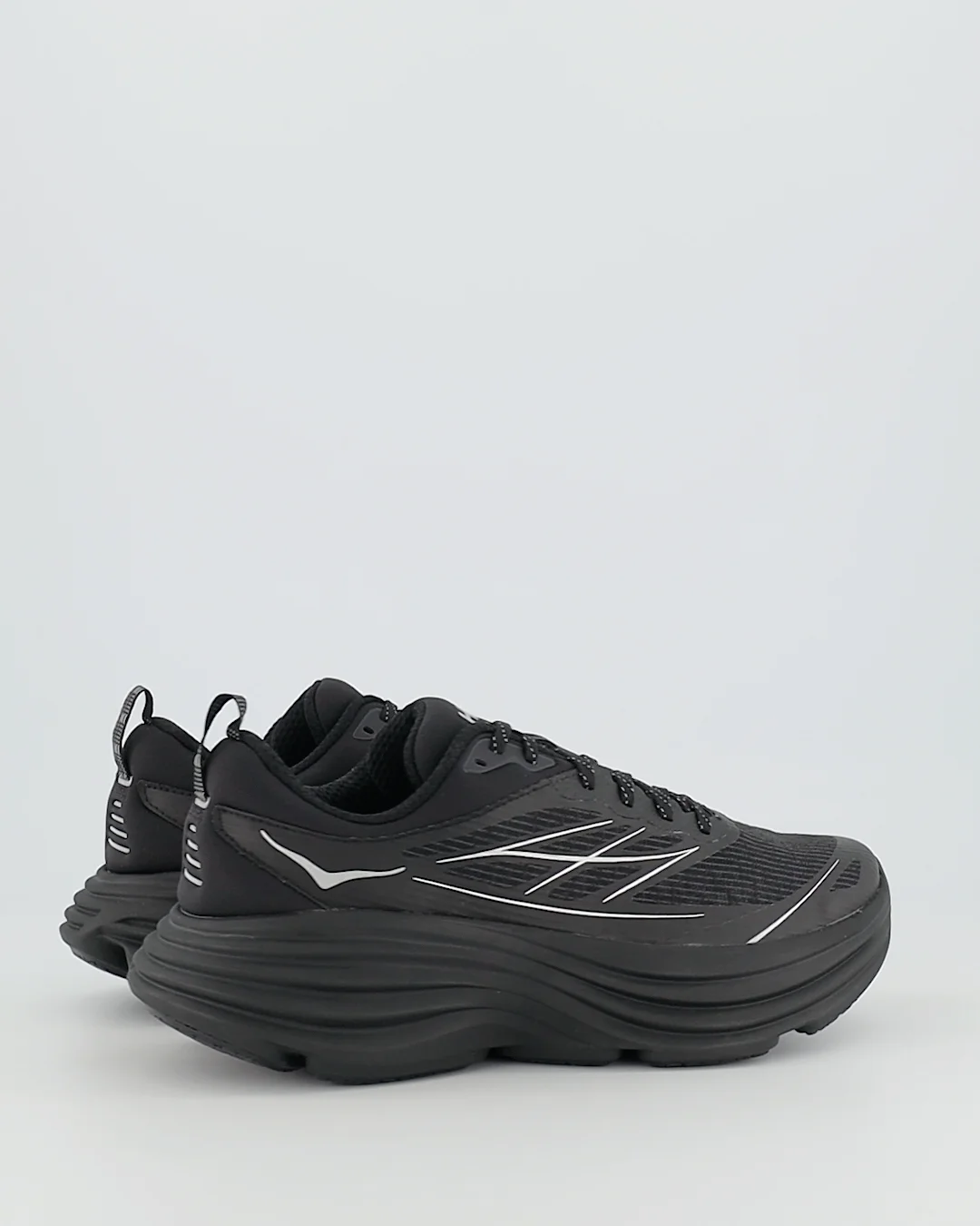 Shop HOKA Bondi 8 TS Caged in Black | Platypus Shoes AU