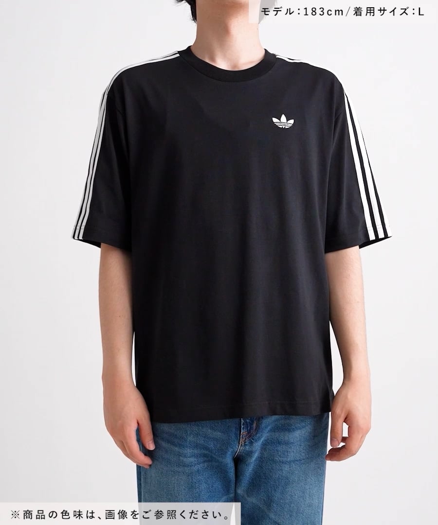 adidas(アディダス)】アディカラー スリーストライプス オーバーサイズ