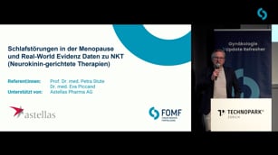 Schlafstörungen in der Menopause und Real-World Evidenz Daten zu NKT (Neurokinin-gerichtete Therapien)
