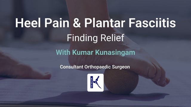 Heel Pain & Plantar Fasciitis - Finding Relief
