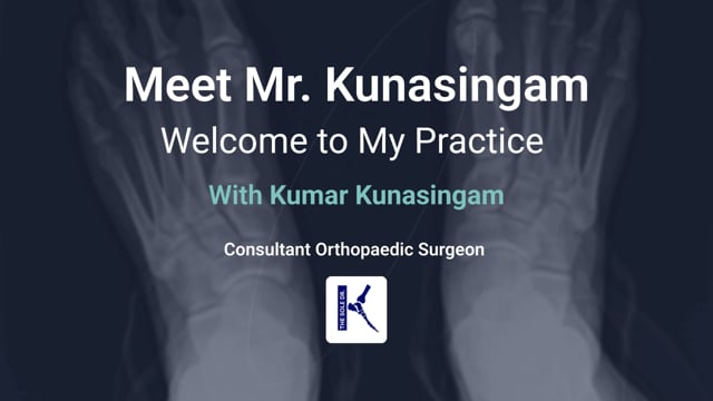 Welcome to My Practice: Meet Mr. Kunasingam