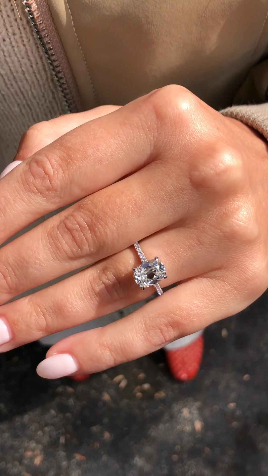 2.24 ct Antique Cushion Cut Solitaire – Ascot Diamonds