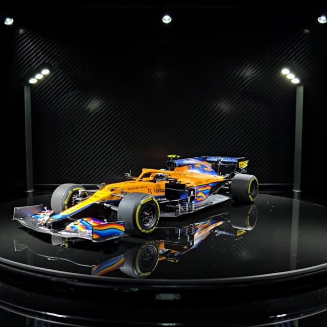 Comprar F1 Mclaren 2021 Lando Noris Abu Dhabi 1/18 Spark - a