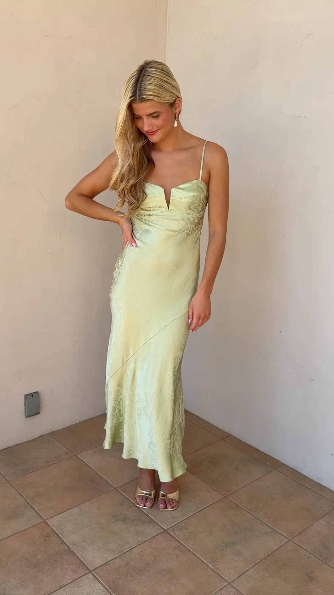 Tyla Midi Dress - SPLASH